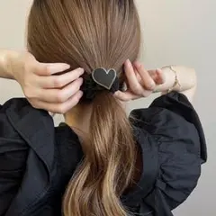 アンティークハートヘアゴム