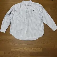 Labrador Retriever MONO-MART ストライプシャツ L