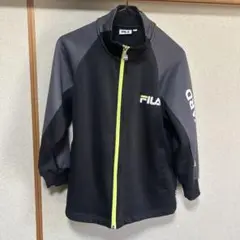 FILA ジャージ 140サイズ ブラック/グレー