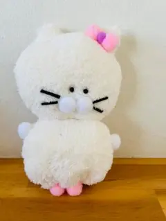 10歳の娘のハンドメイドぬいぐるみ　レトロ猫　ねこ　ぬいぐるみ　サブカル