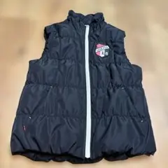 FILA GOLF ブラック ダウンベスト LL