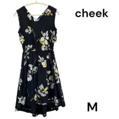 【美品】cheek ワンピース ブラック Mサイズ