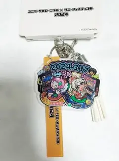 ユニバカ×サミフェス チャーム アクリルキーホルダー