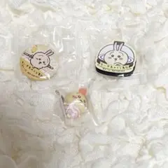 ちいかわ　くら寿司　ビッくらポン　缶バッジ　マグネット　フィギュア　うさぎ