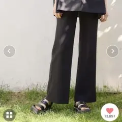 ローズマダム　マタニティ　リブパンツ
