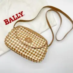 極希少✨BALLY ショルダーバッグ イントレチャート 編み込み ポシェット