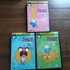 レンタル DVD アドベンチャータイム シーズン2 3巻セット