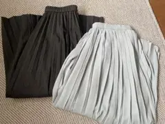 【UNIQLO】プリーツスカート 2点セット
