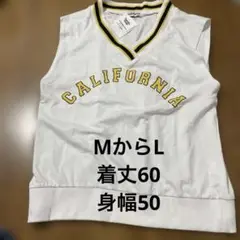 アナップ薄手ベストストリート系　ダンス