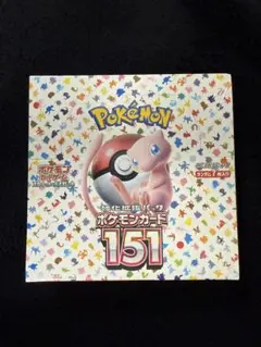 ポケモンカード151 ボックスシュリンク付き(シュリンク破れ)