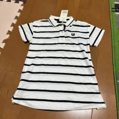 コムサイズム　ストライプポロシャツ ワンピース　新品未使用