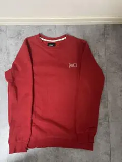 HUF レッド スウェット Sサイズ