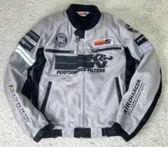 K&N メッシュバイクジャケット インナー付 シルバー KNJ-1301 メッシュジャケット バイクウェア｜カドヤ公式オンライン