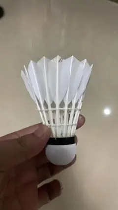 バドミントン シャトル ホワイト