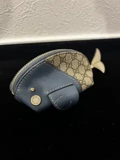 【美品】 グッチ コインケース ホエール シャンパンゴールド GUCCI - 【美品】 グッチ コインケース ホエール シャンパン