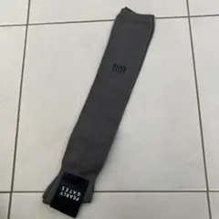 新品　パーリーゲイツ　ワンポイント　ニーハイソックス　グレー
