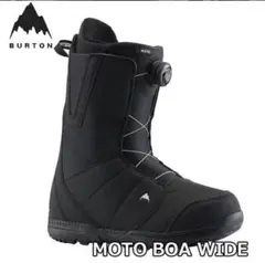 ❗️値下げ交渉可❗️【バートン】スノーボードブーツ ボアシステム ブラック 2025年最新】BURTON MOTO boa wideの人気アイテム - メルカリ