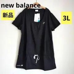 新品　ニューバランス　スポーツウェア　ワンピース　黒　3 L　機能性　　クール
