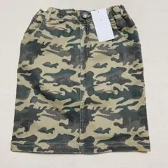新品　UNITED ARROWS ユナイテッドアローズ　迷彩柄スカート135cm