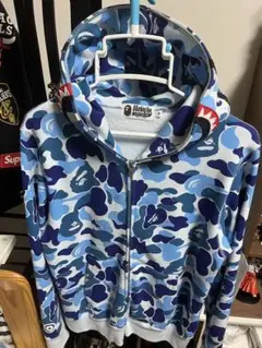 ♡激レア♡ABC CAMO ブルー シャークパーカー パーカー M 楽天市場】A BATHING APE(エイプ)ABC CAMO SHARK FULL ZIP