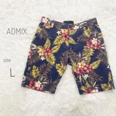 ADMIX ATELIER SAB MEN　花柄ハーフパンツ　メンズap1478