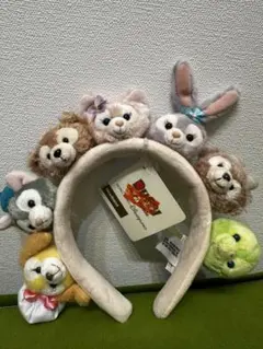 上海ディズニー　シェリーメイ　カスタマイズカチューシャ　生首　新品 上海ディズニー カスタマイズカチューシャ 生首 夏日