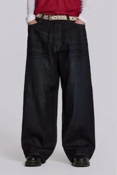 Creased Indigo XL Colossus Jeans w30