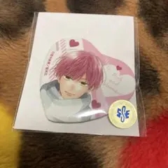 ピンクとハバネロ くじメイト【D賞】ハート缶バッジ D-6①