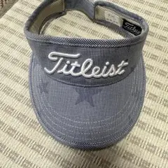 Titleist ネイビー バイザー フリーサイズ