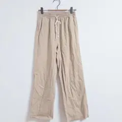 DAZY ベージュ カジュアルパンツ Lサイズ コットン レディース