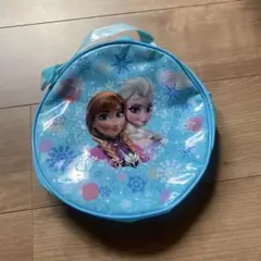 アナと雪の女王 円形バッグ リボン付き