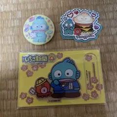 キャラクターグッズセット ボタンバッジ ステッカー