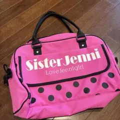 Sister Jenni ピンクドット手提げ袋