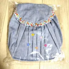 新品 未使用 ファミリア リュック リバティ お花刺繍
