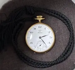 Ｗatexワテックス　手巻き17石　ゴールド色　中古品　動作品