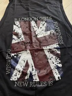 R-London タンクトップ ブラック