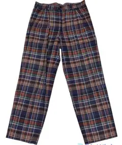80s 90s valentino garavani チェック柄スラックス