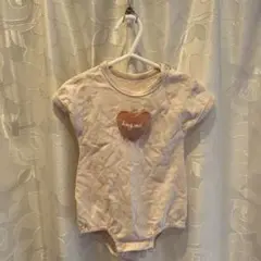 アプレレクール ピンク ロンパース