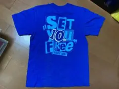 SET YOU FREE　Ｔシャツ　青　Sサイズ　10th記念　限定品　極美品