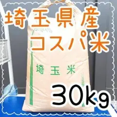 格安出品!埼玉県産 家計お助け コスパ米 複数原料米 白米30kg 精米料込み