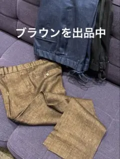 BRIGLIA1949 ブリッラ別注 リネンイージーパンツ 48 BEAMS F