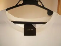 ATON/エイトン/白Tシャツ/サイズ02