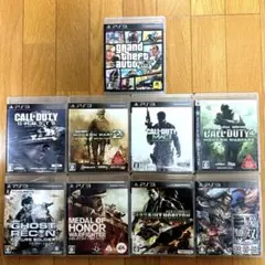 ✨希少＆人気✨PS3ソフト9本セット【CoD/GTA/無双・動作確認済み】