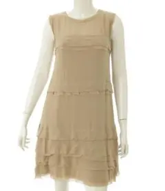 H04699) フォクシー FOXEY Gatsby ティアード ワンピース