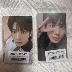 TXT TOGETHER ラキドロ ユニバ 特典 トレカ テヒョン　2枚