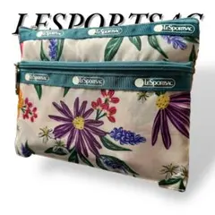 美品　LESPORTSAC　303　ポーチ　マルチポーチ　サブバッグ　ナイロン