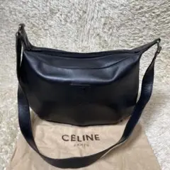 希少 CELINE オールドセリーヌ ブラックマカダム ショルダーバッグ