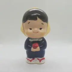 信用組合　くみちゃん　ソフビ　貯金箱　レトロ