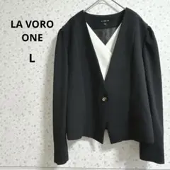 a383 LA VORO ONE【L】レイヤード風ジャケット