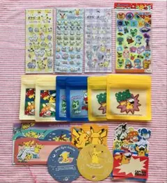 ポケピースシール・ポケモンシール ・ジップロック・バラメモまとめ売り【A】
